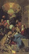 Maino, Juan Bautista del The Adoration of the Magi Sweden oil painting reproduction